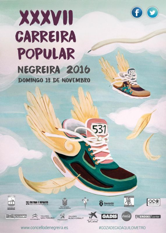 XXXVII Carreira Popular de Negreira. IV Circuíto Carreiras Populares Dep. Provincial A Coruña